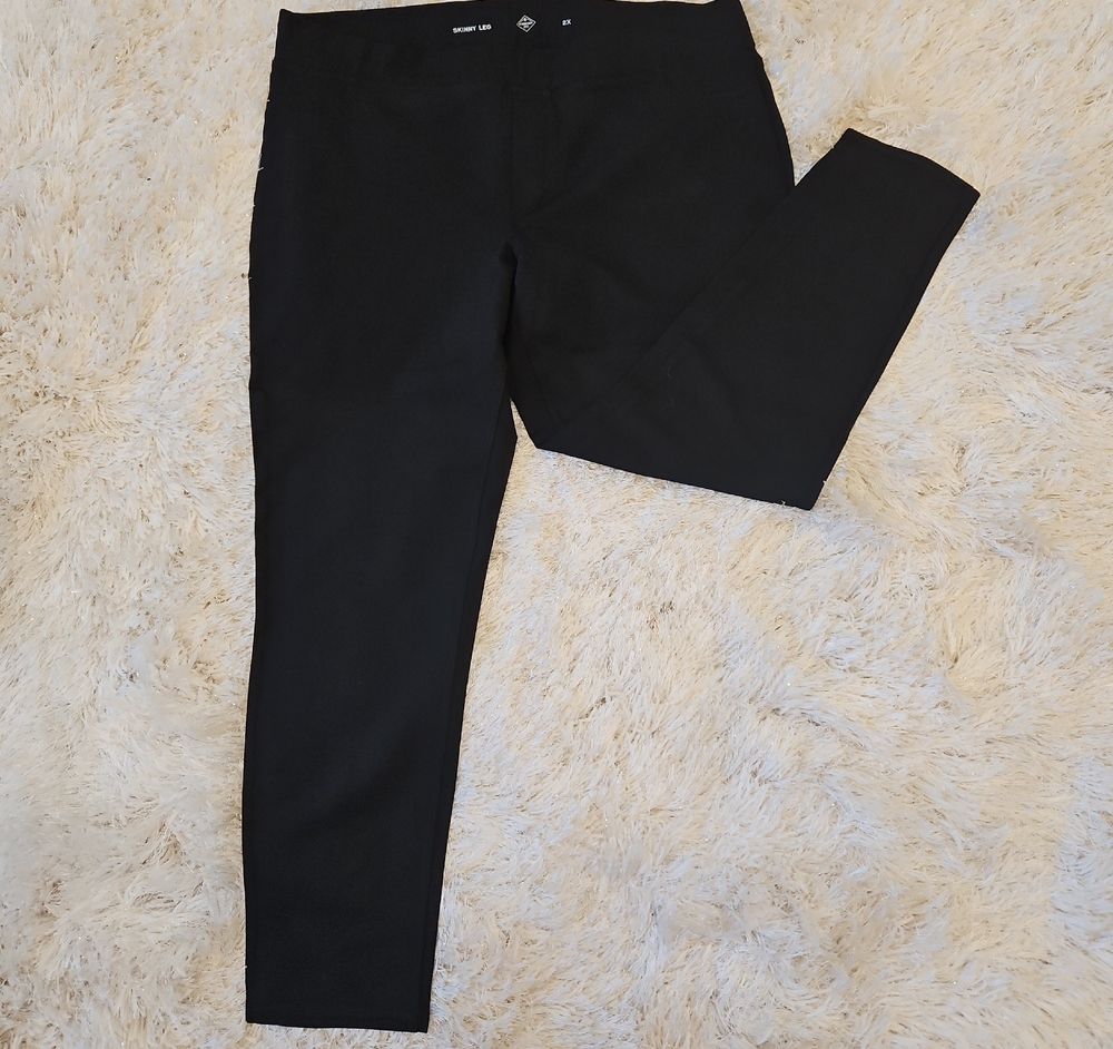 St. John's Bay Women's Jet Black Skinny Jeans